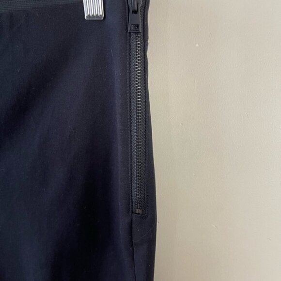 Everlane The Curvy Side-Zip Stretch Cotton Pant black size 10 - Picture 9 of 16